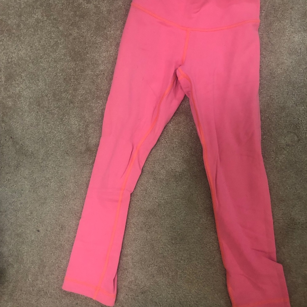 Lululemon wunder under reversible crop leggings